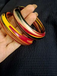 Boho Layered Bangle Set (laakh ki chudiyan)