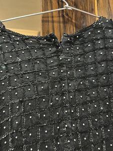 Sparkly Black Top
