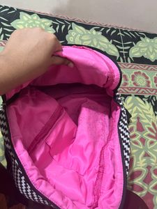 Black And White Backpack