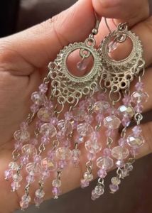 Y2K Dreamy Crystal Earrings✨🩷
