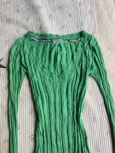 printerest fitted knit sweater top