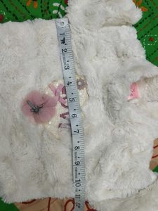 Cozy White 'Love' Jacket