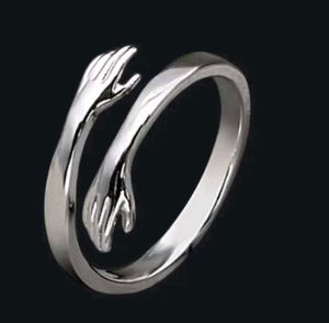 Hug Ring  Silver