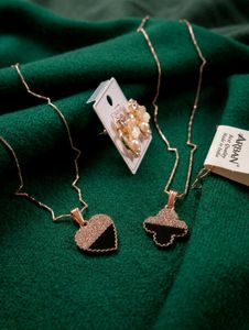 COMBO OFFER 💥 Elegant Heart &amp; Clover Necklace Set