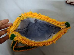 Handmade Wollen Sling Bag