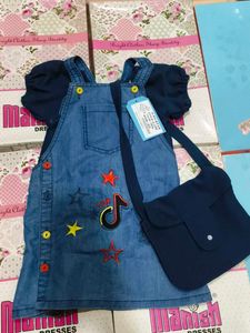 Cute Denim Overalls for Girls jumpsuit price negot