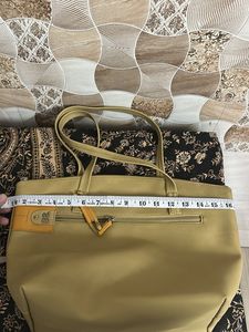 Stylish Olive Green Tote Bag