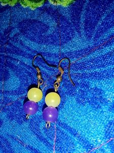 Boho Beaded Dangle Earrings with freebies