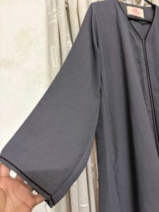 🎉🥳Elegant Grey Abaya.....