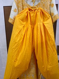 Mango Colour Salwaar Suit
