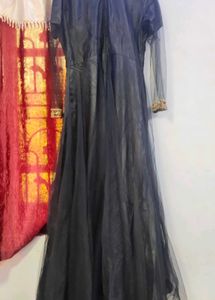 Elegant Black Embellished Gown