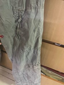 Oversize Cargo Grey Color Waist 44”