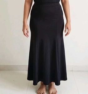 Elegant Black Maxi Skirt