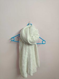 Soft White Scarf/Muffler