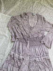 Bohemian Lace Maxi Dress