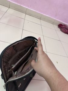 Cute Black Eye Print Handbag