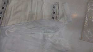 Elegant White Kurta with Intricate Embroidery
