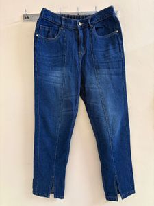 Women's High-Waisted Split Hem Jeans