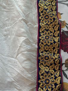 Elegant Embroidered Saree