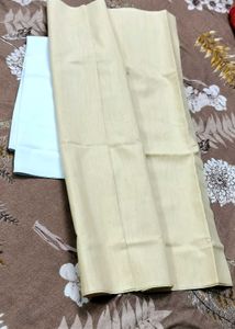 YELLOW &amp; WHITE COLOUR FABRIC