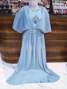 Elegant Blue One pc with belt L