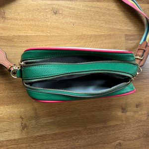 Coach Colorblock Jes Crossbody Bag with Rainbow St