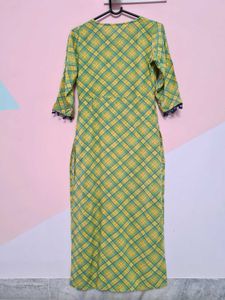 Gerua Long Straight Kurta For Women