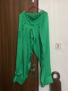Elegant Green Kurta with pharsi salwar