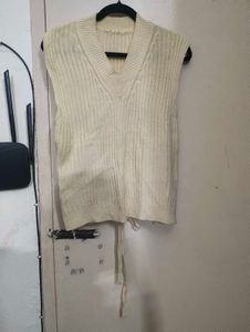 Butter Yellow Knit Vest Top