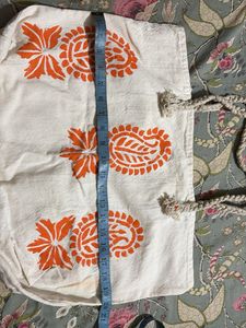 Boho Paisley Print Tote Bag