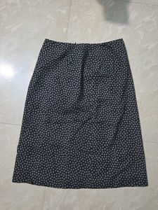 Cute Floral Print A-Line Skirt