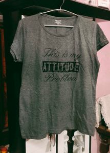Grey Graphic Tee