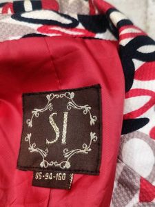 Patterned Blazer