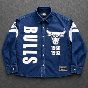Vintage Chicago Bulls Denim Shirt