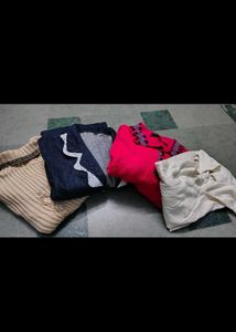 winter combo sweater dresses warm 3