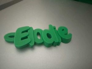 Custom Name Keychain | 3d printed | set of 4