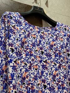 Floral Print Mini Dress