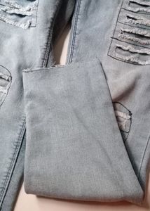 Light Blue Ripped Jeans