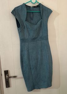 Chic Blue Bodycon Dress