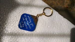 Personalized Resin Keychain