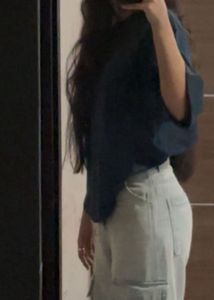 Light Blue Cargo Jeans