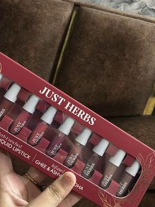 Just Herbs Matte Liquid Lipstick Set of 10