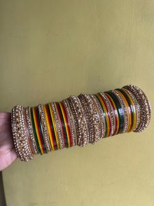 Beautiful Embellished Chura Bangles