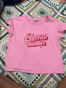 Certified Hustler Pink T-Shirt