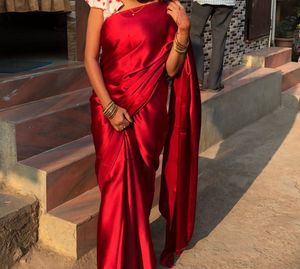 ‼️OFFER ‼️Satin Saree