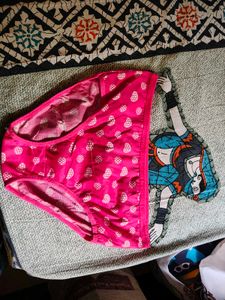 Beautiful Heart n football Print panty