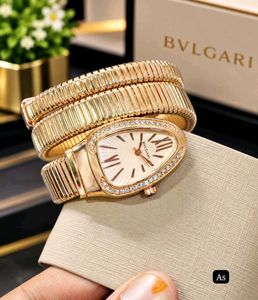 Elegant Rose Gold Bvlgari Watch