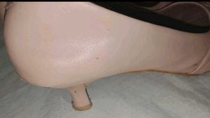 Elegant Beige Ballet heels