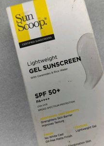 Sun Scoop SPF 50+ Gel Sunscreen 45gm