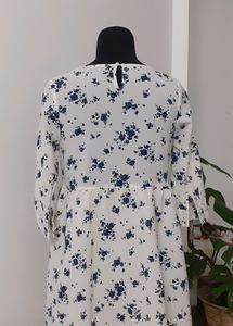 Floral Print Babydoll Dress